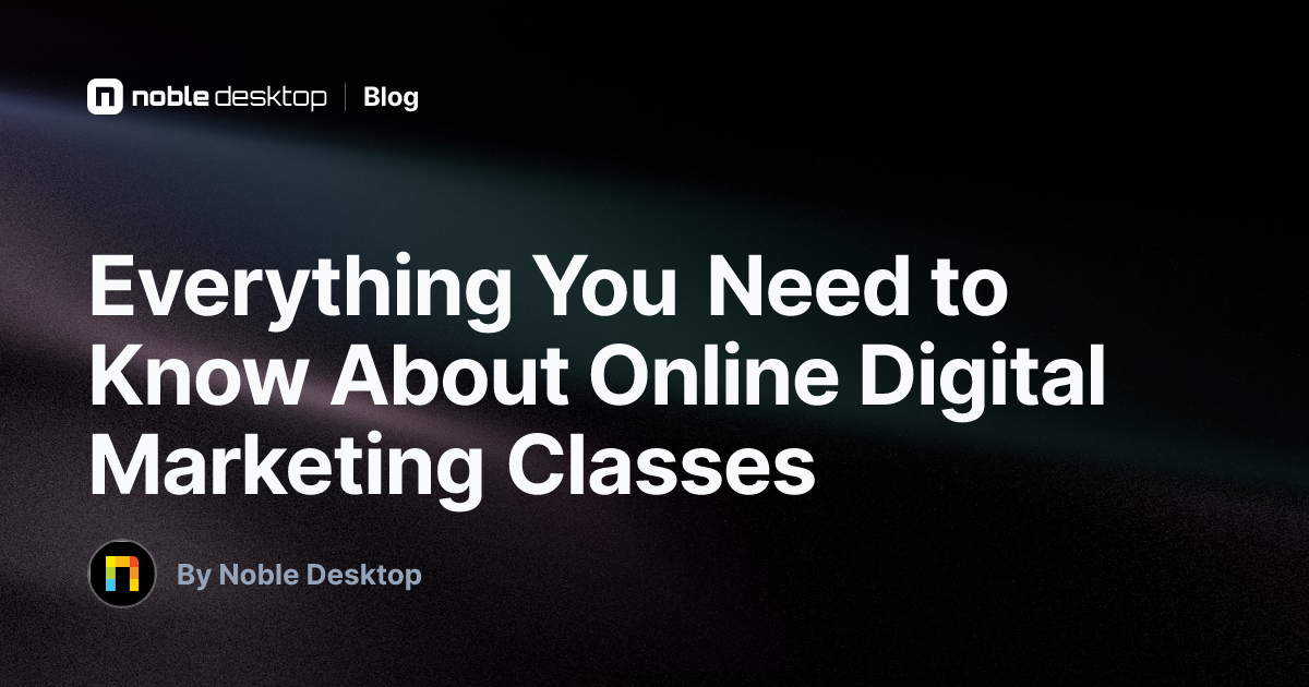 Everything You Need to Know About Online Digital Marketing