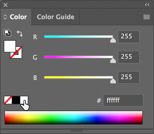 illustrator change fill color