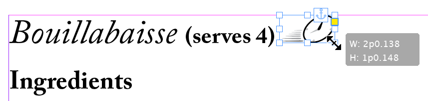 scale quick recipe icon