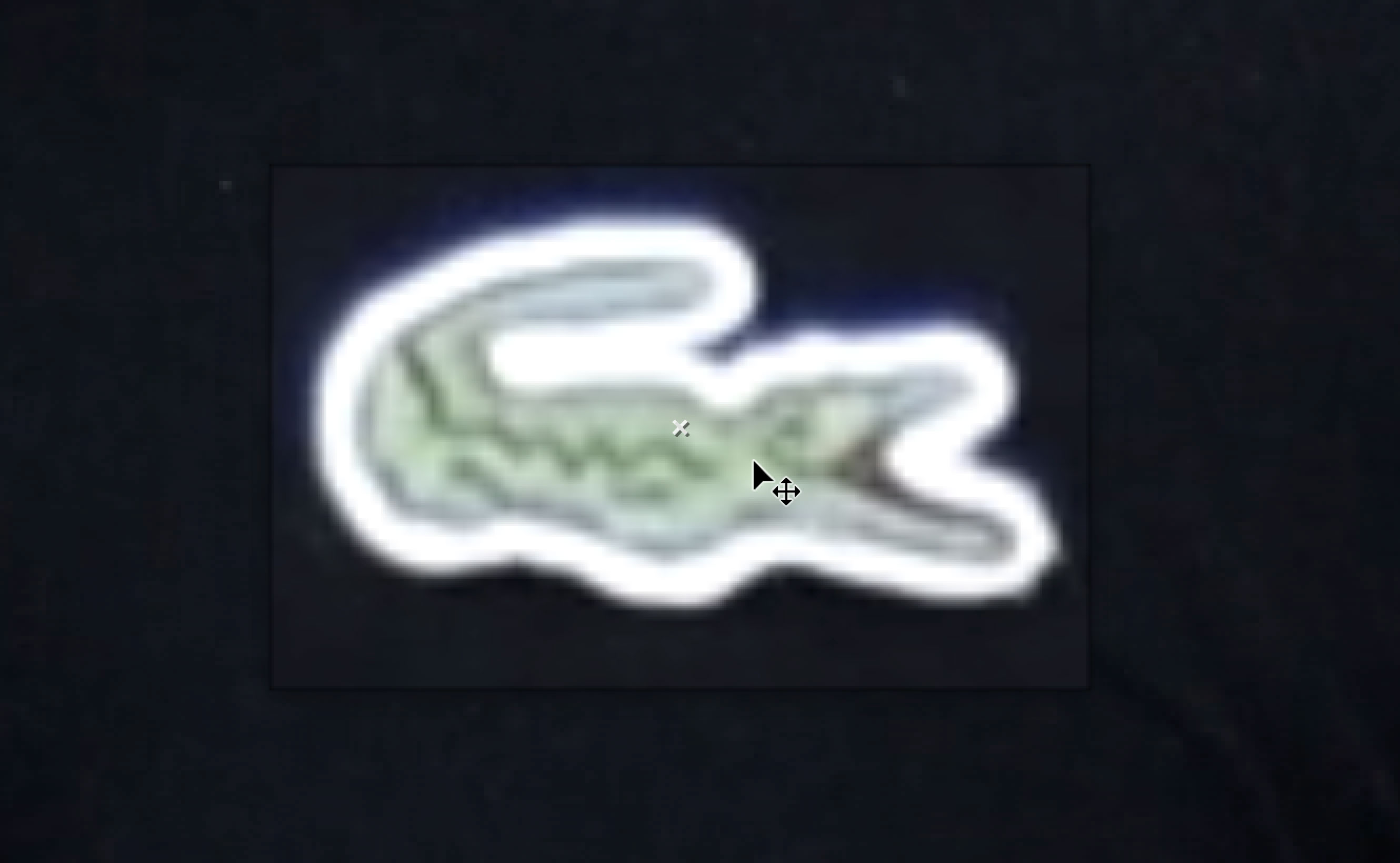 tracker enlarged croc