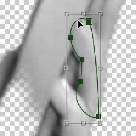 move anchor pt first vertex