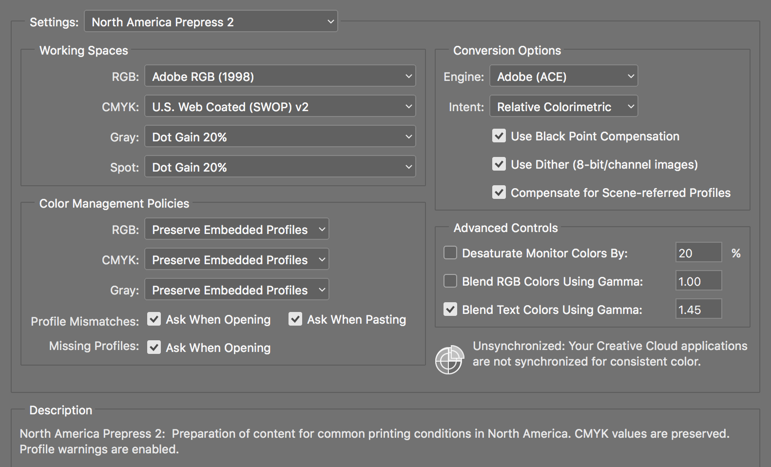 color defaults for 2nd part of class