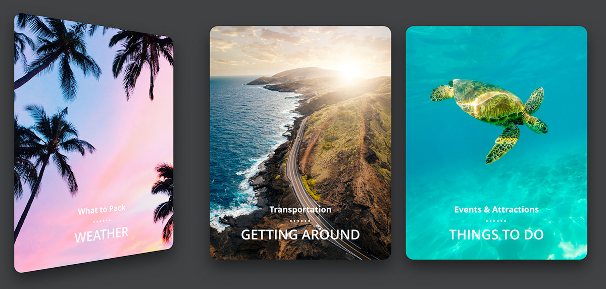 weather card rotated