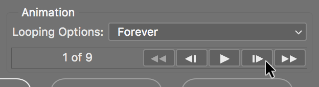 animation preview dialog