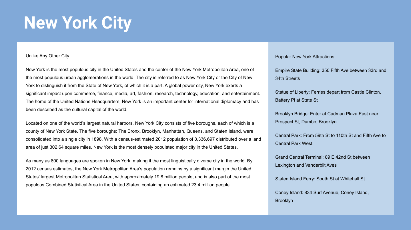 preview designing on grid system