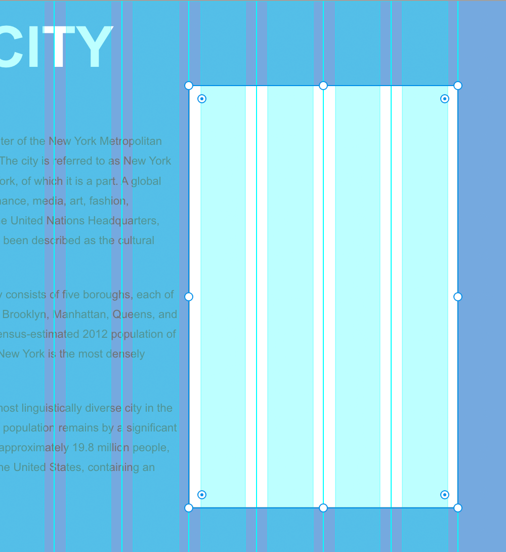 nyc draw sidebar rectangle