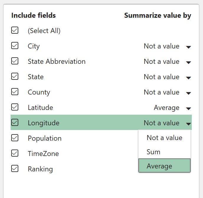 Correcting Excel's field value type interpretations