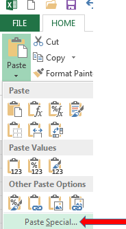 Paste Just The Values 1