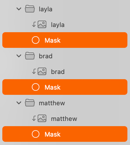 headshot mask folders