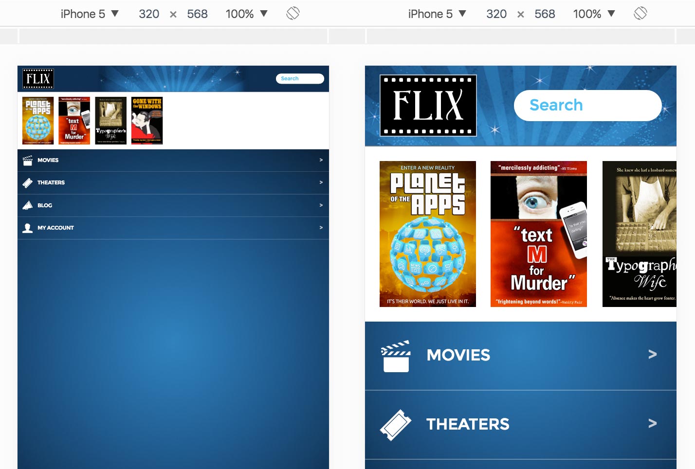preview viewport meta tag