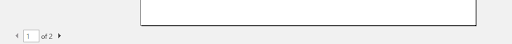 Print preview navigation controls showing page 1 of 2 with forward arrow