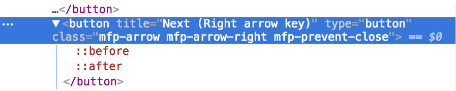inspect lightbox next arrow