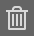 trash button