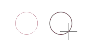 model paper circle radius
