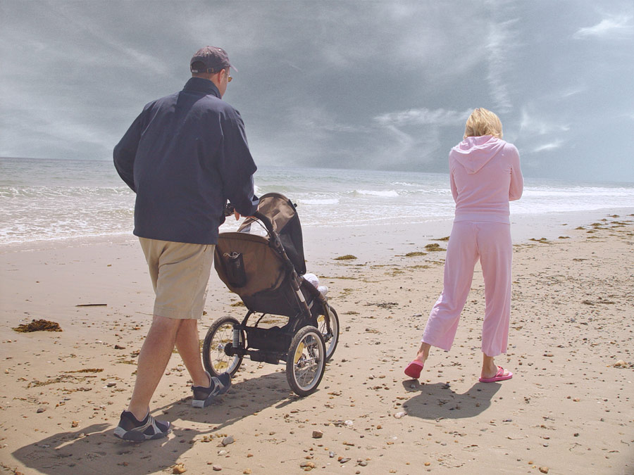 beach family matching tones done