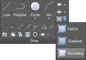 boundary tool flyout