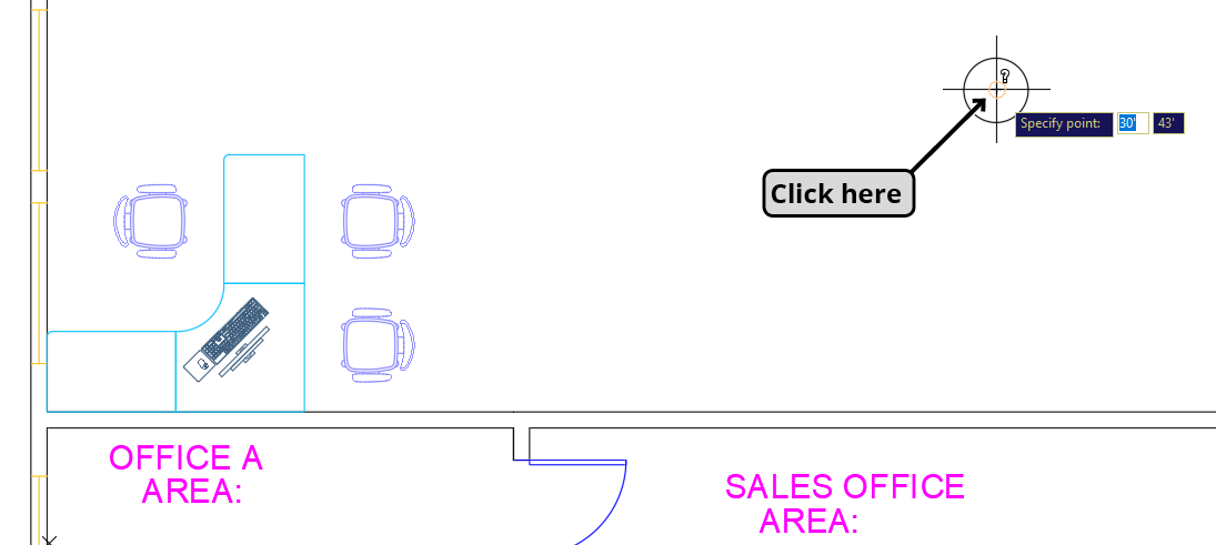 furniture showroom lower left column click