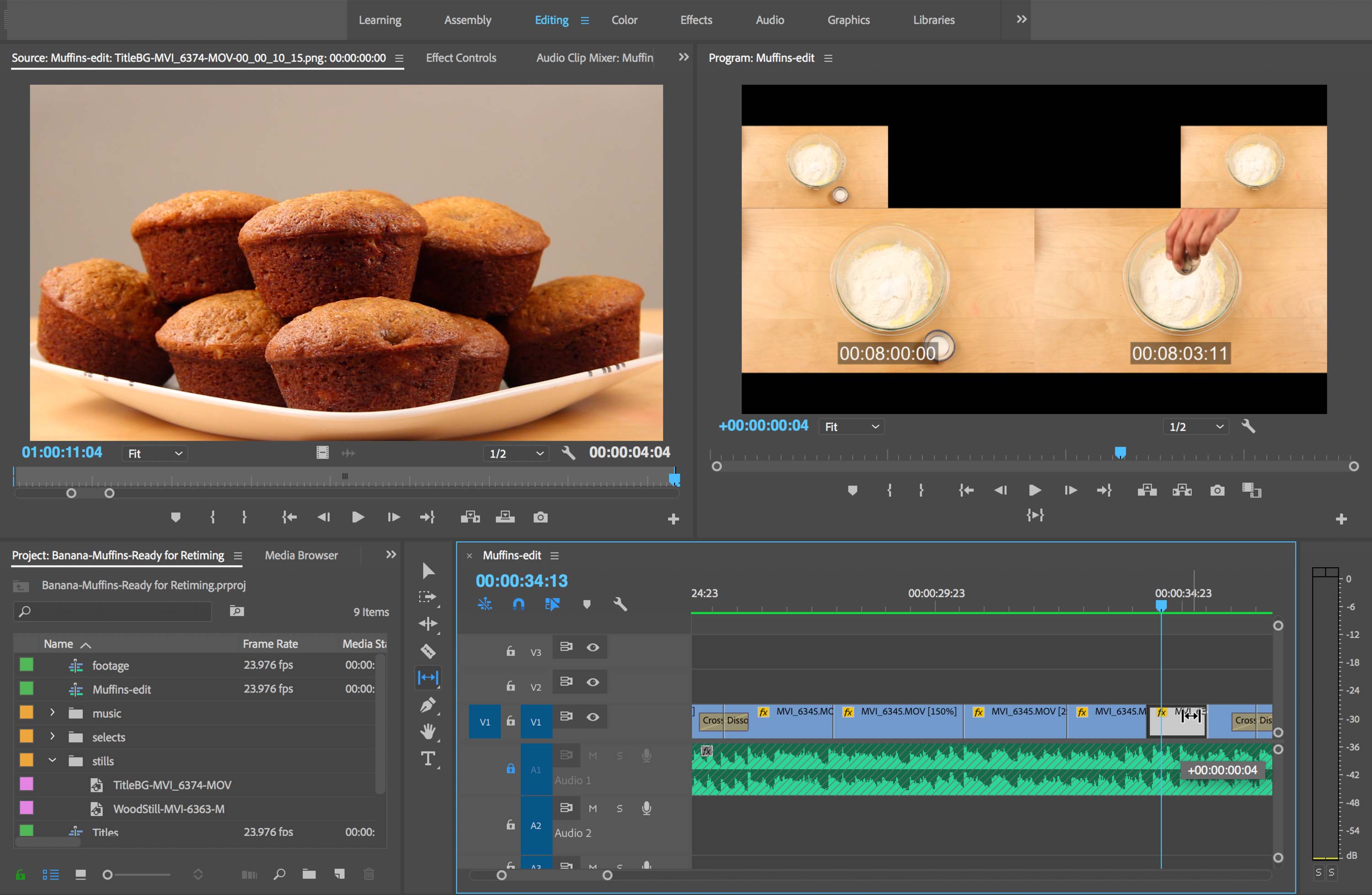 ex prev muffin retiming