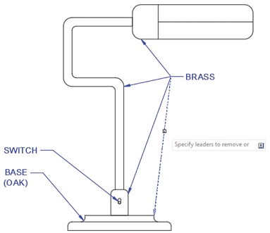 multileader remove brass