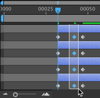 noble logo select column of keyframes