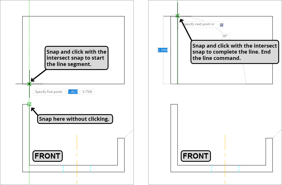 object snap tracking 10 and 9