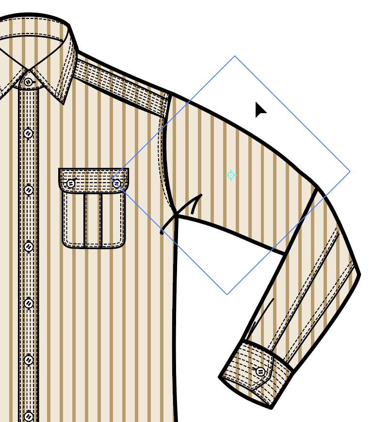 rotate pattern sleeve