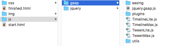 bonus gsap folder
