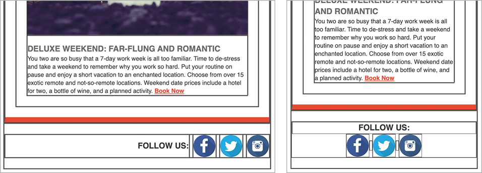 preview responsive footer