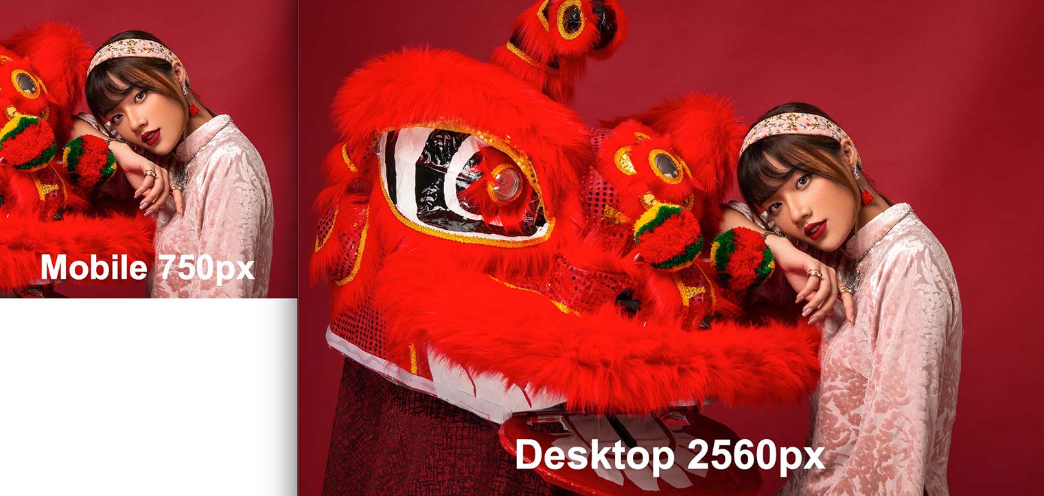 preview responsive images