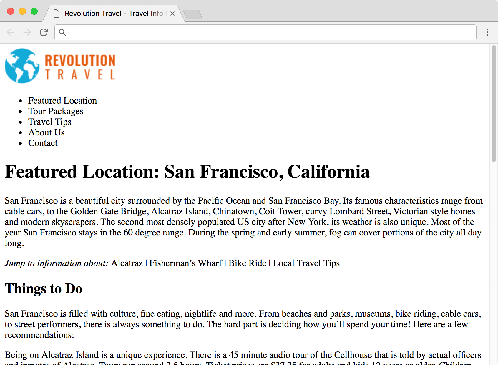 real-world layout end ex