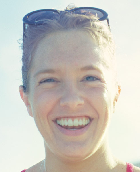 pink tank top girl smooth skin done