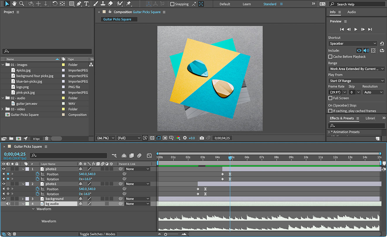 preview guitar audio