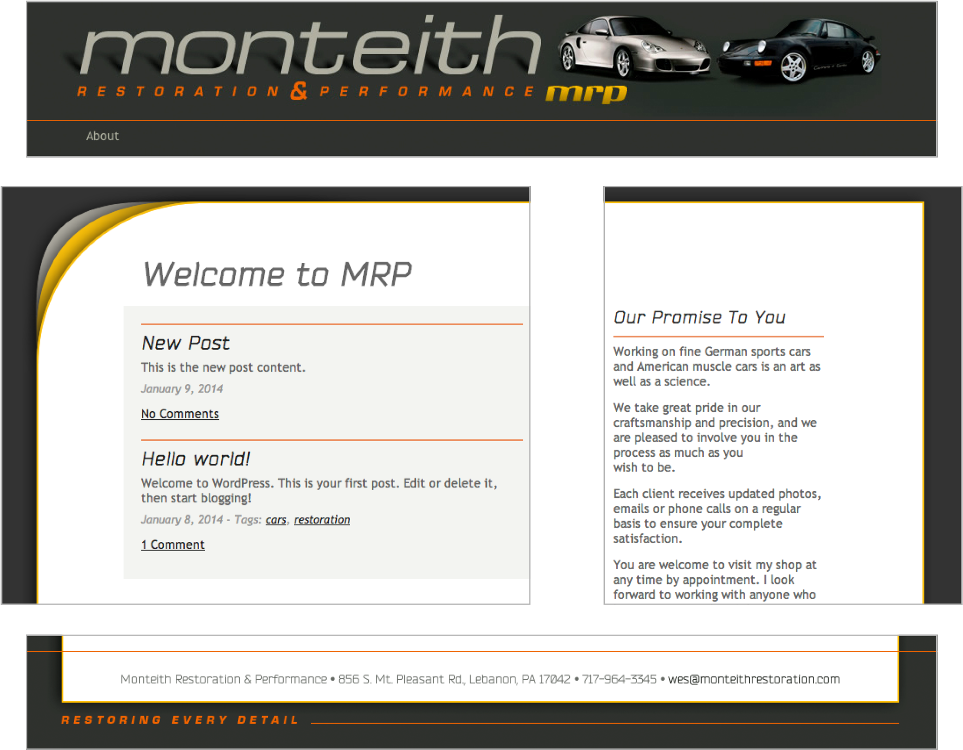 split into templates preview