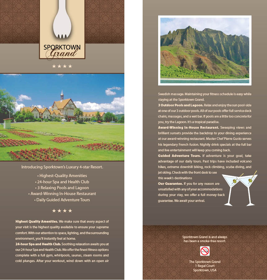 sporktown brochure exercise preview