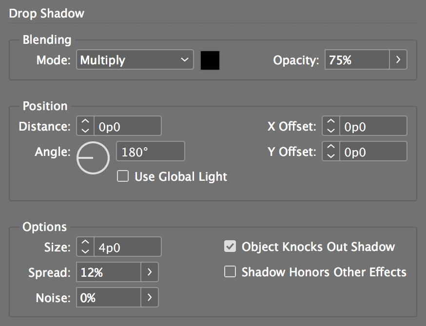 sporktown drop shadow