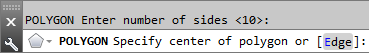 polygon command line