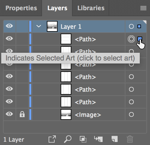 illustrator select path for reference mask