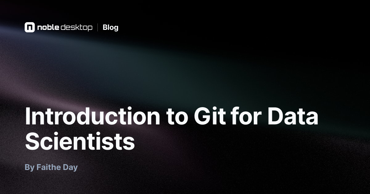 Introduction to Git for Data Scientists — Data Science