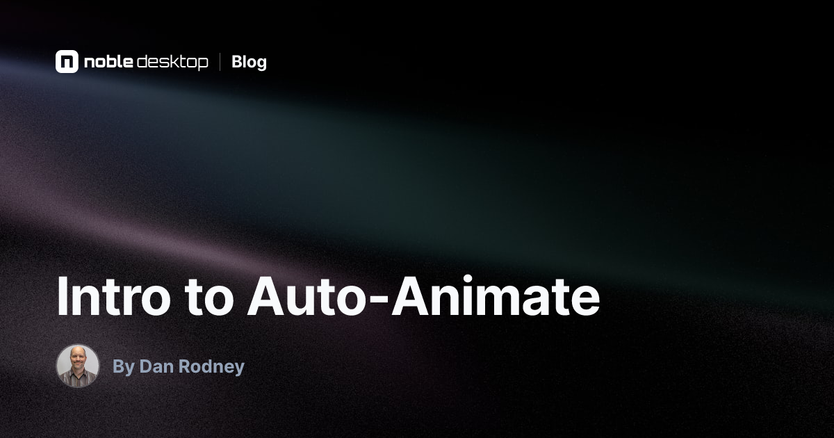 Intro to Auto-Animate — Adobe XD