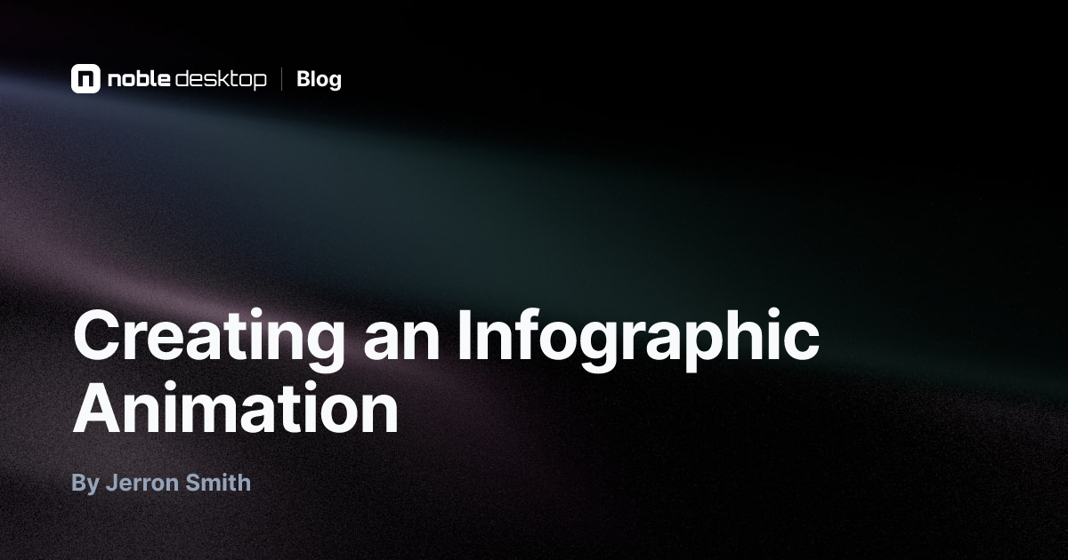 Creating an Infographic Animation: After Effects Tutorial