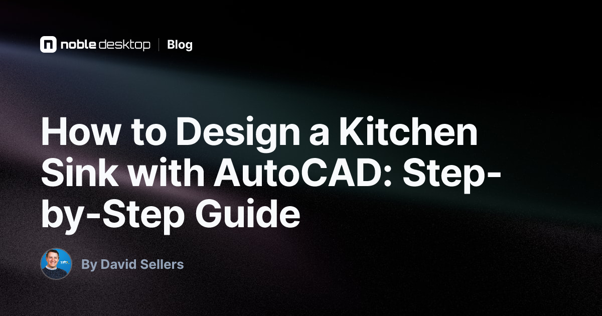 How to Design a Kitchen Sink with AutoCAD