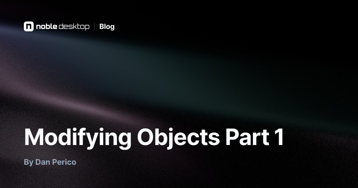 Modifying Objects Part 1: AutoCAD Tutorial