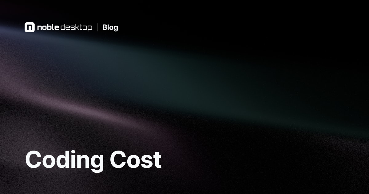 How Much Does Coding Cost?