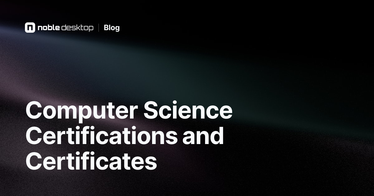 Which Computer Science Certification is Best?