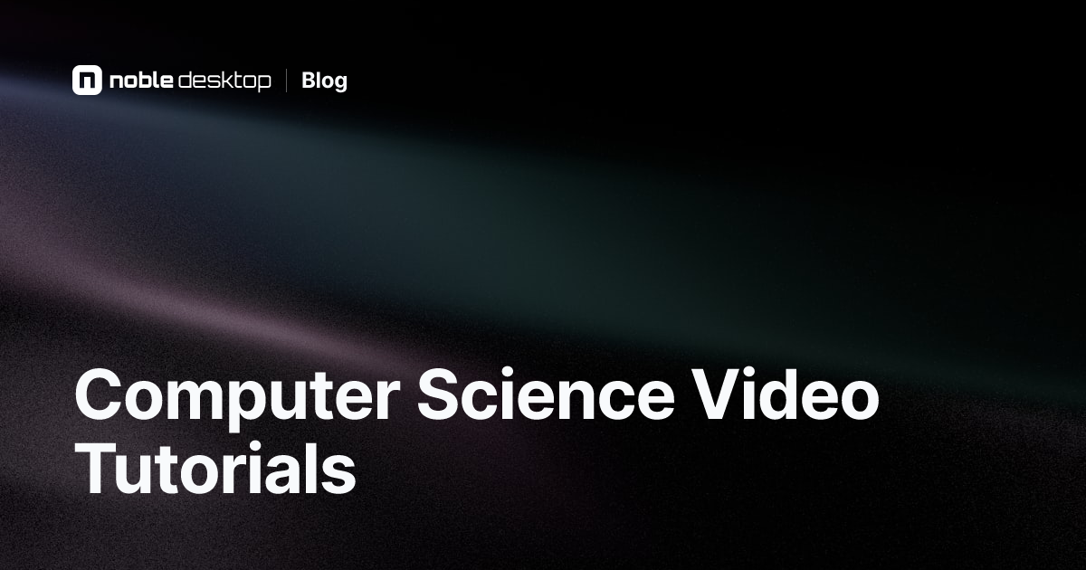 Best Computer Science Video Tutorials