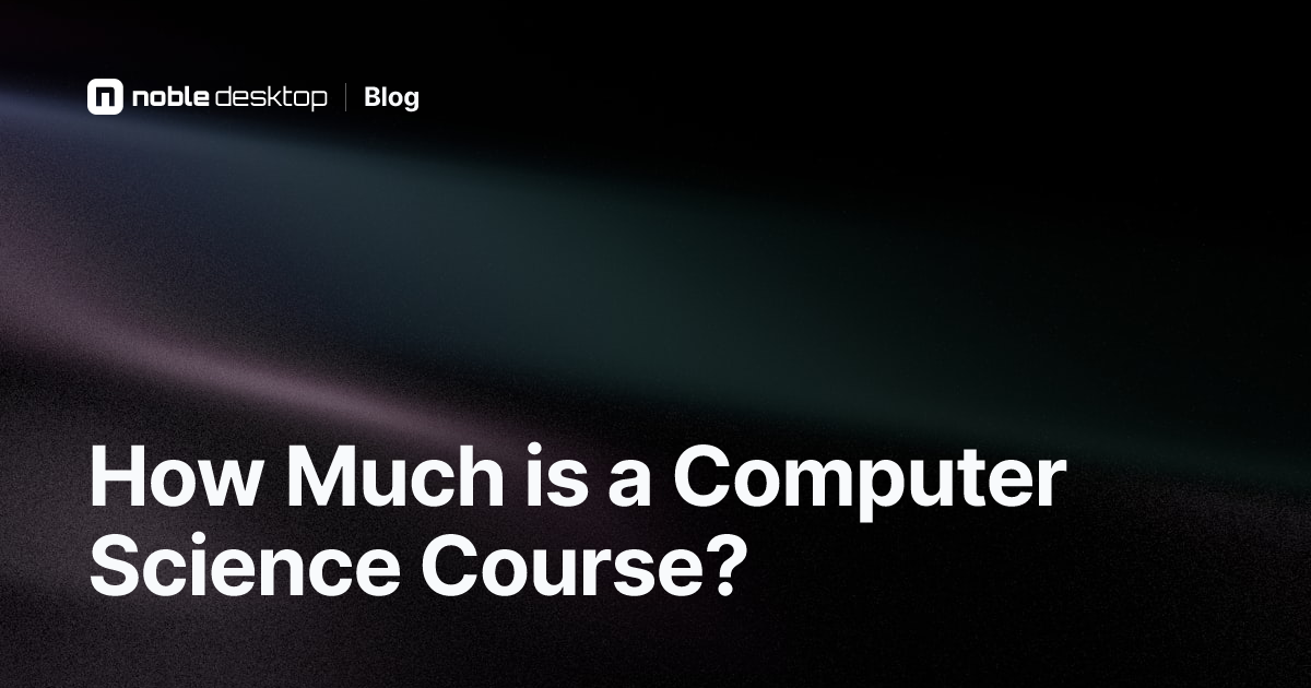 How Much Do Computer Science Courses Cost?