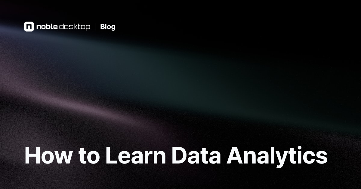 How to Learn Data Analytics for Beginners
