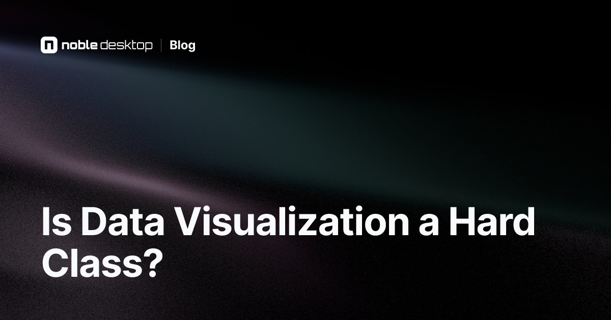 Is Data Visualization Hard to Learn?