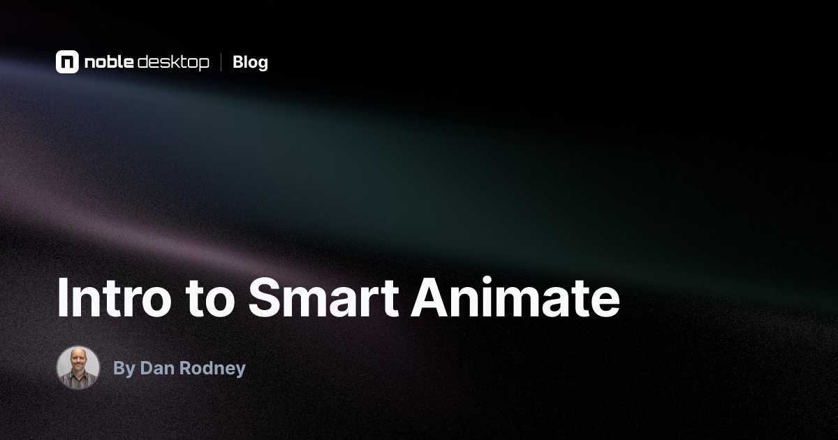 Intro to Smart Animate in Figma