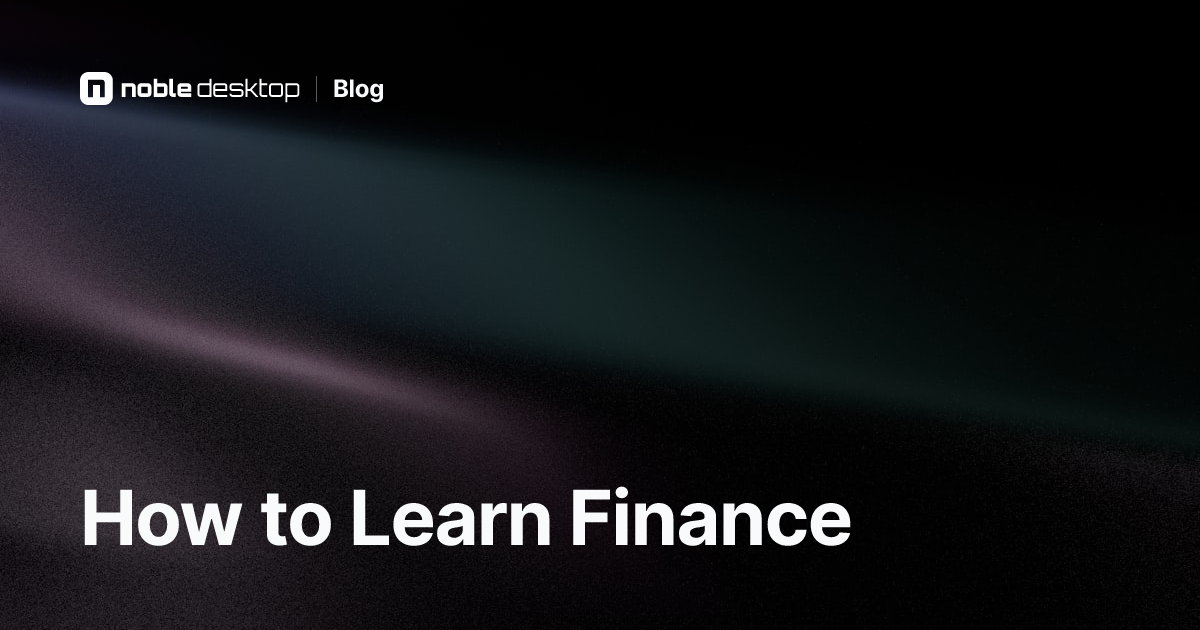 How to Learn Finance for Beginners